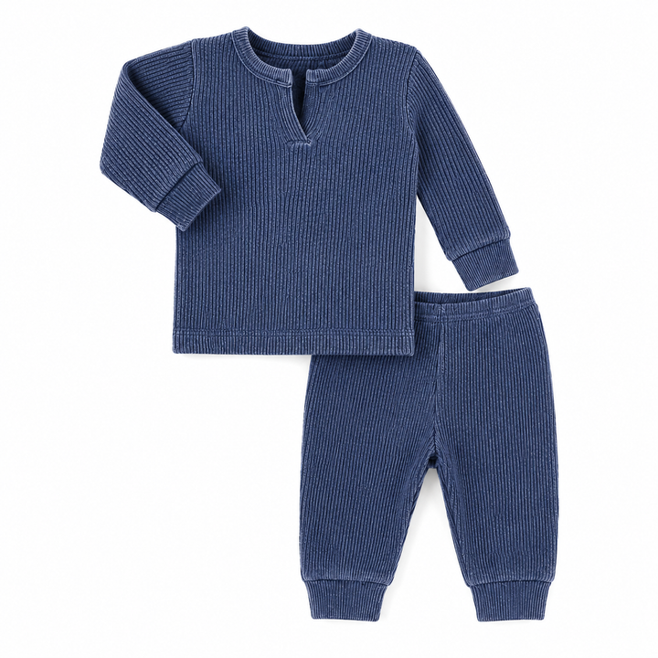 Thermal Mineral Henley Long John Set