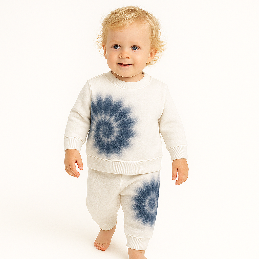 Loop Terry Spiral Pullover and Pant Sets