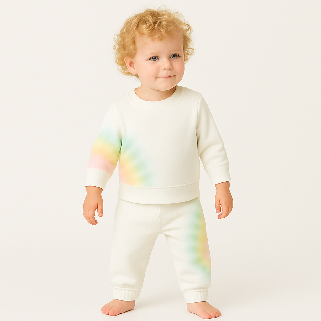 Loop Terry Spiral Pullover and Pant Sets