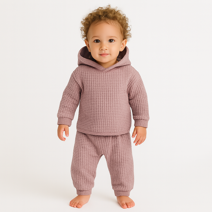 Chunky Thermal Loungewear Hoodie Sets