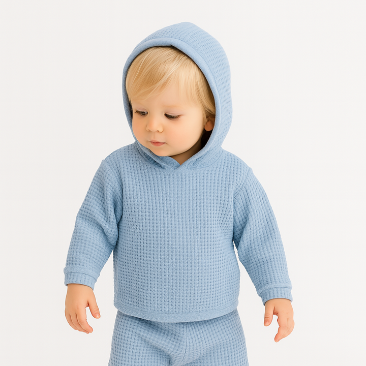 Chunky Thermal Loungewear Hoodie Sets