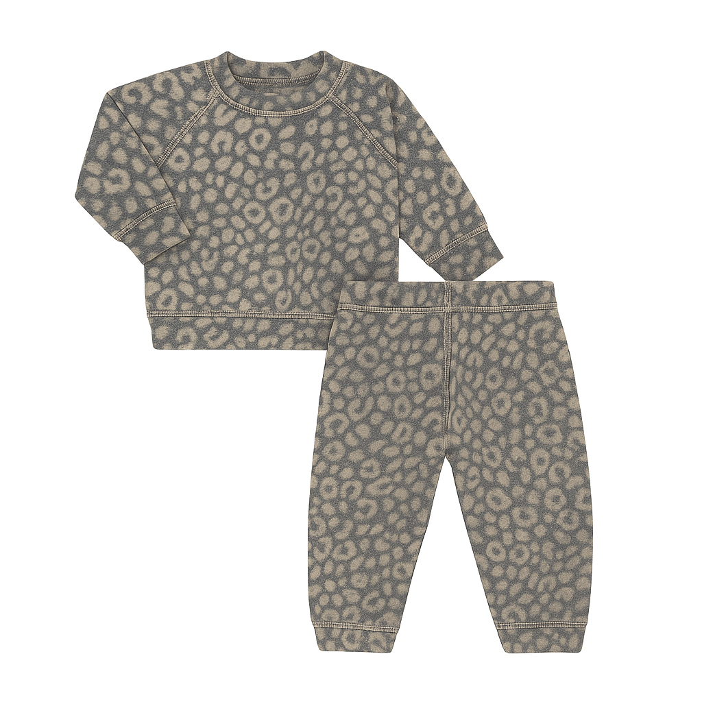 Eco-Animal Fuzzy Loungewear Sets