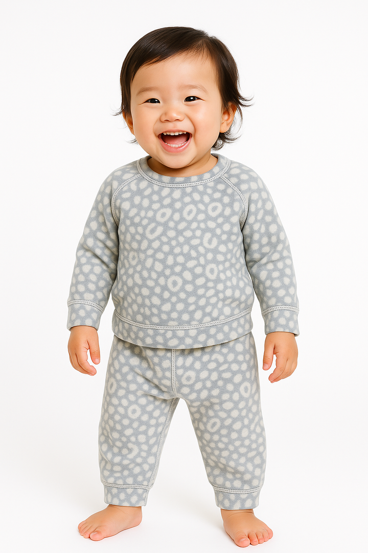 Eco-Animal Fuzzy Loungewear Sets