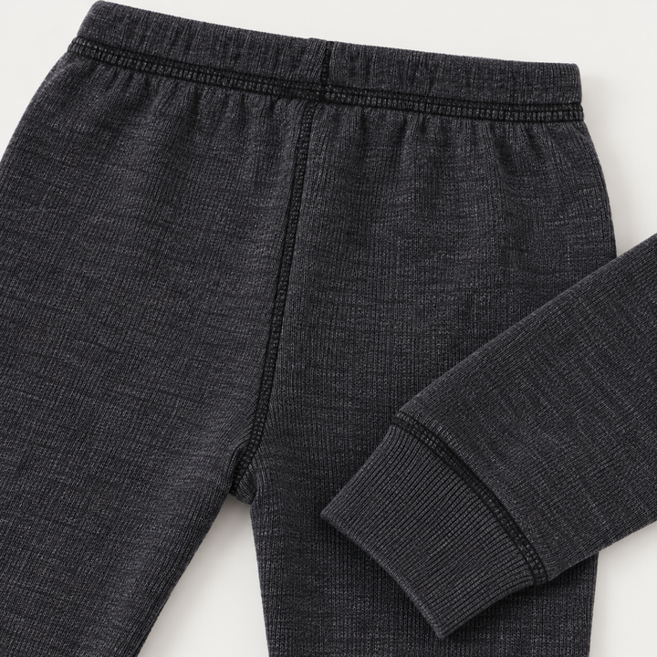 Rib Beanie, Lap Tee and Legging Set