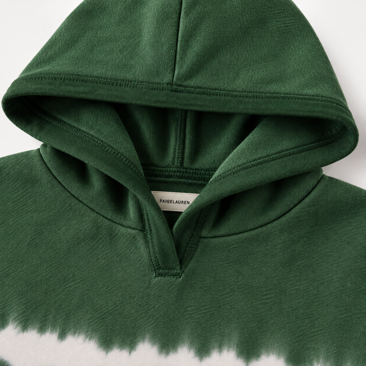 Fleece Dip Dye Hoodie Loungewear Set