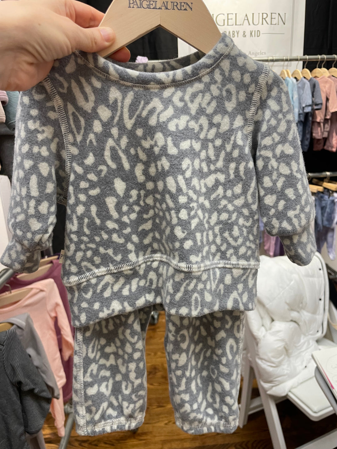 Animal Hacci Loungewear Sets
