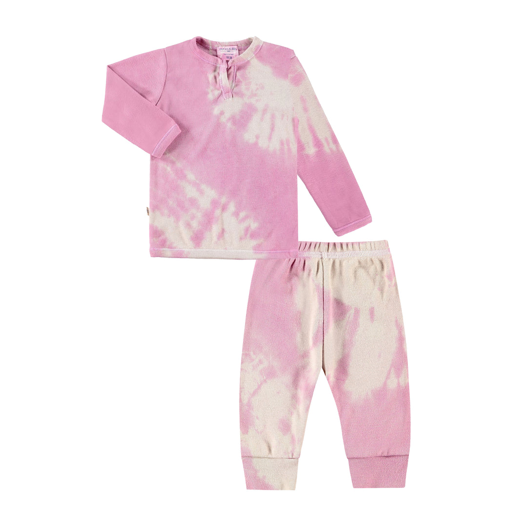 Eco-Rib Tie Dye Tee and Legging Sets