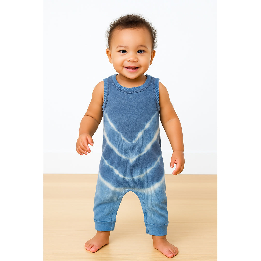 2x1 Tie Dye Tank Overall
