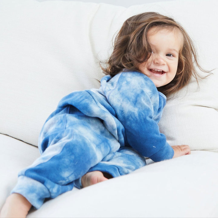 Eco-Marble Heathered Fleece Sweatshirt and Sweatpant Sets
