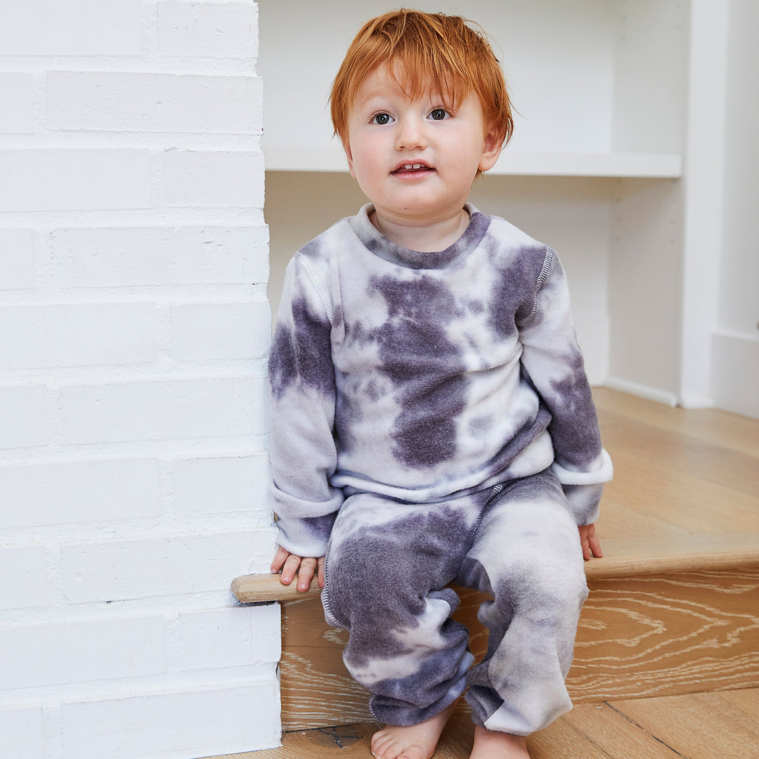 Eco-Hacci Tie Dye Pullover and Pant Set