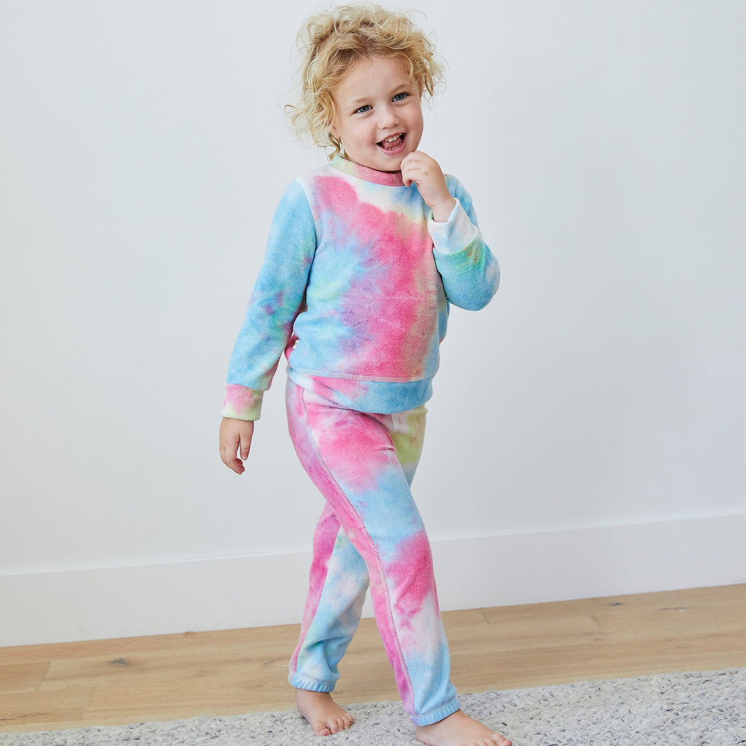 Eco-Hacci Tie Dye Pullover and Pant Set