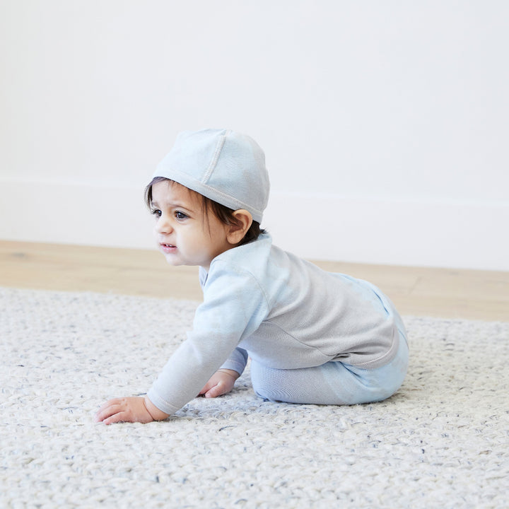 Eco Tie Dye Ribbed Beanie, Tee and Legging Sets