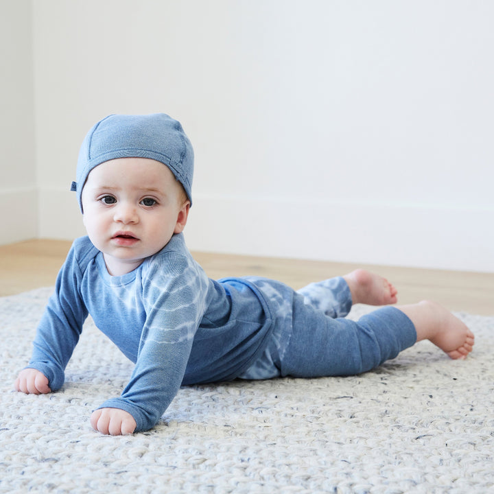 Eco Tie Dye Ribbed Beanie, Tee and Legging Sets