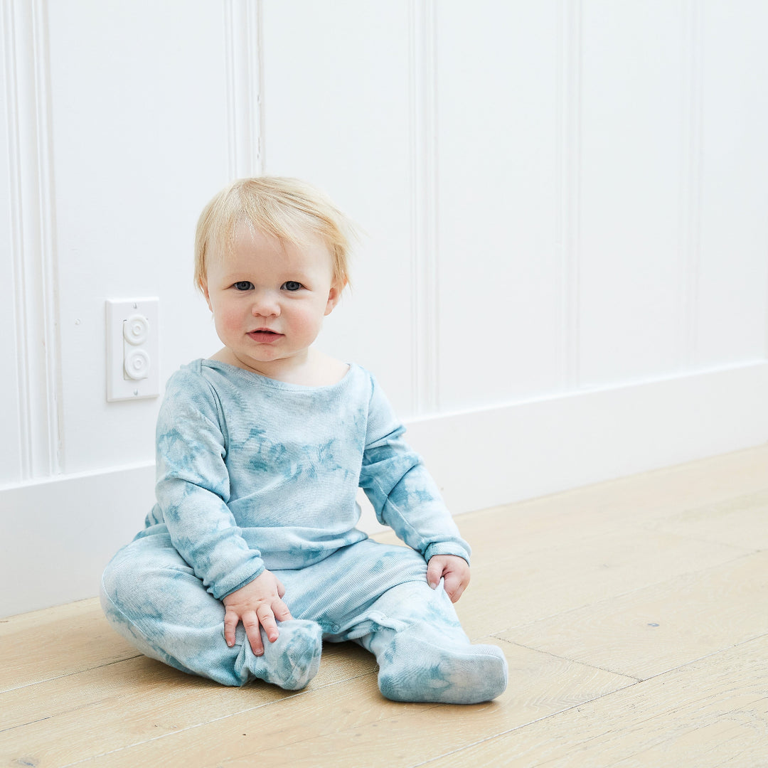 Eco-Crystal Ribbed Pajama