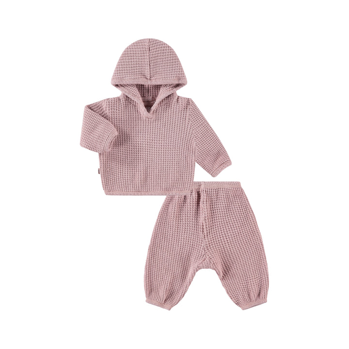Chunky Thermal Loungewear Hoodie Sets
