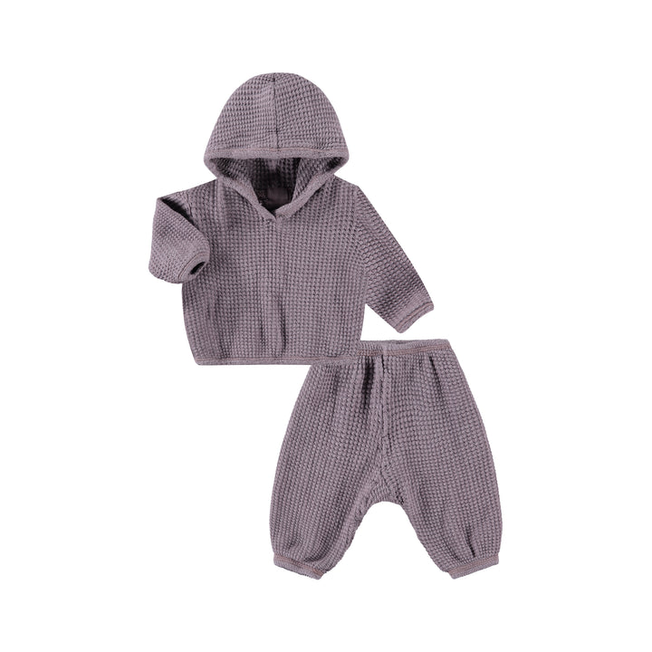 Chunky Thermal Loungewear Hoodie Sets