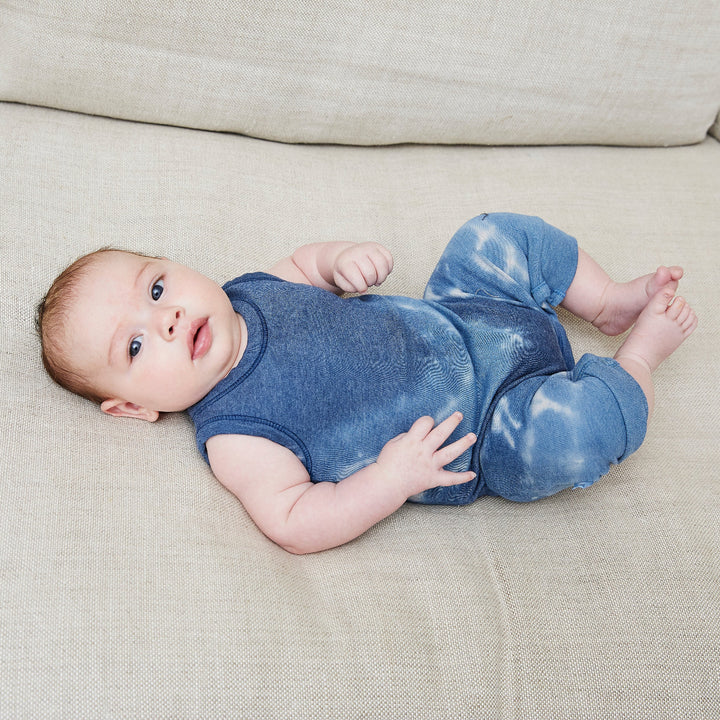 2x1 Tie Dye Tank Overall