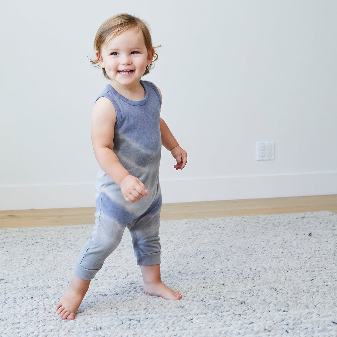 2x1 Tie Dye Tank Overall