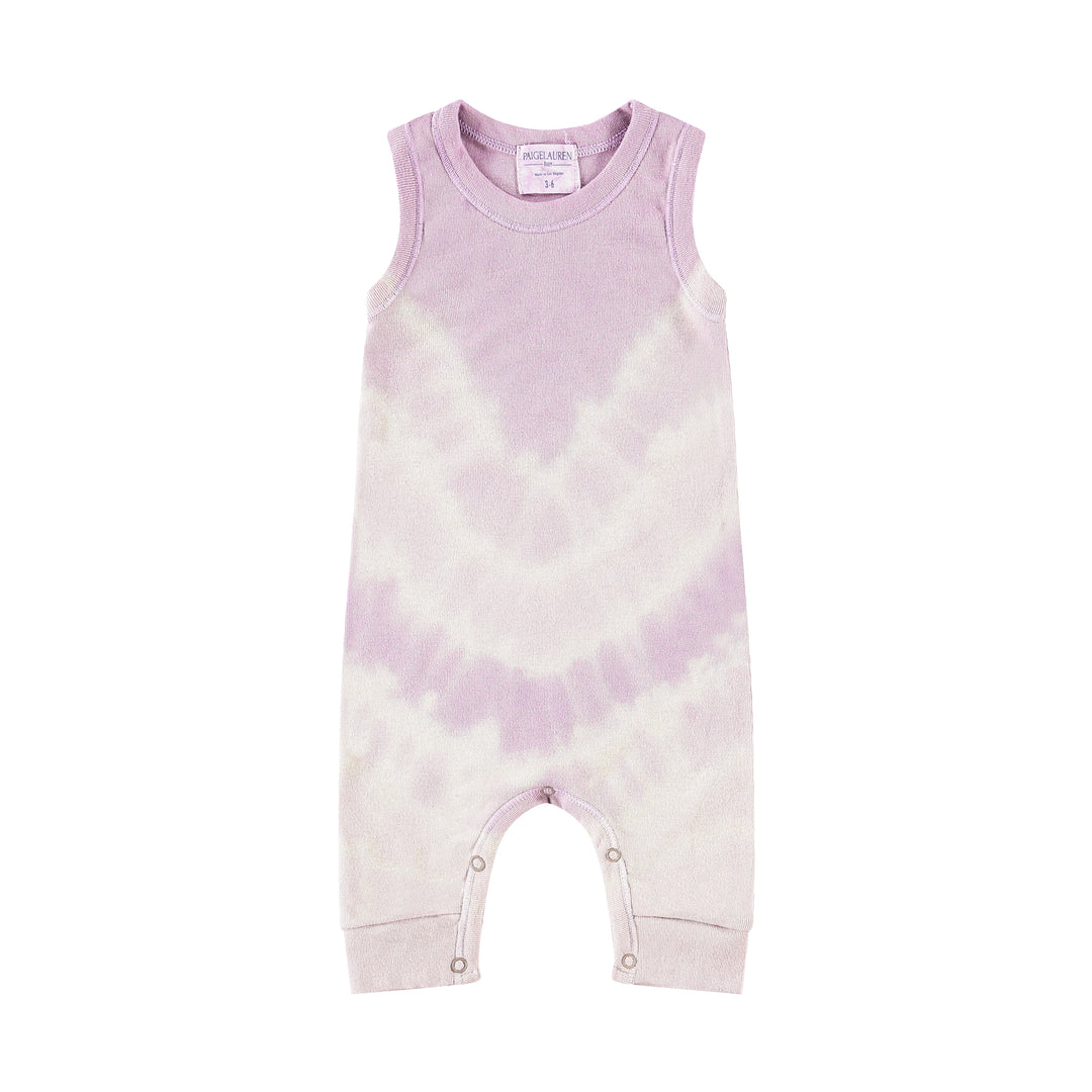 Eco-Rib Tie Dye Tank Romper