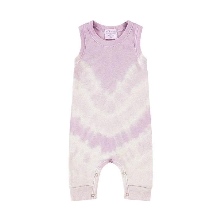 Eco-Rib Tie Dye Tank Romper