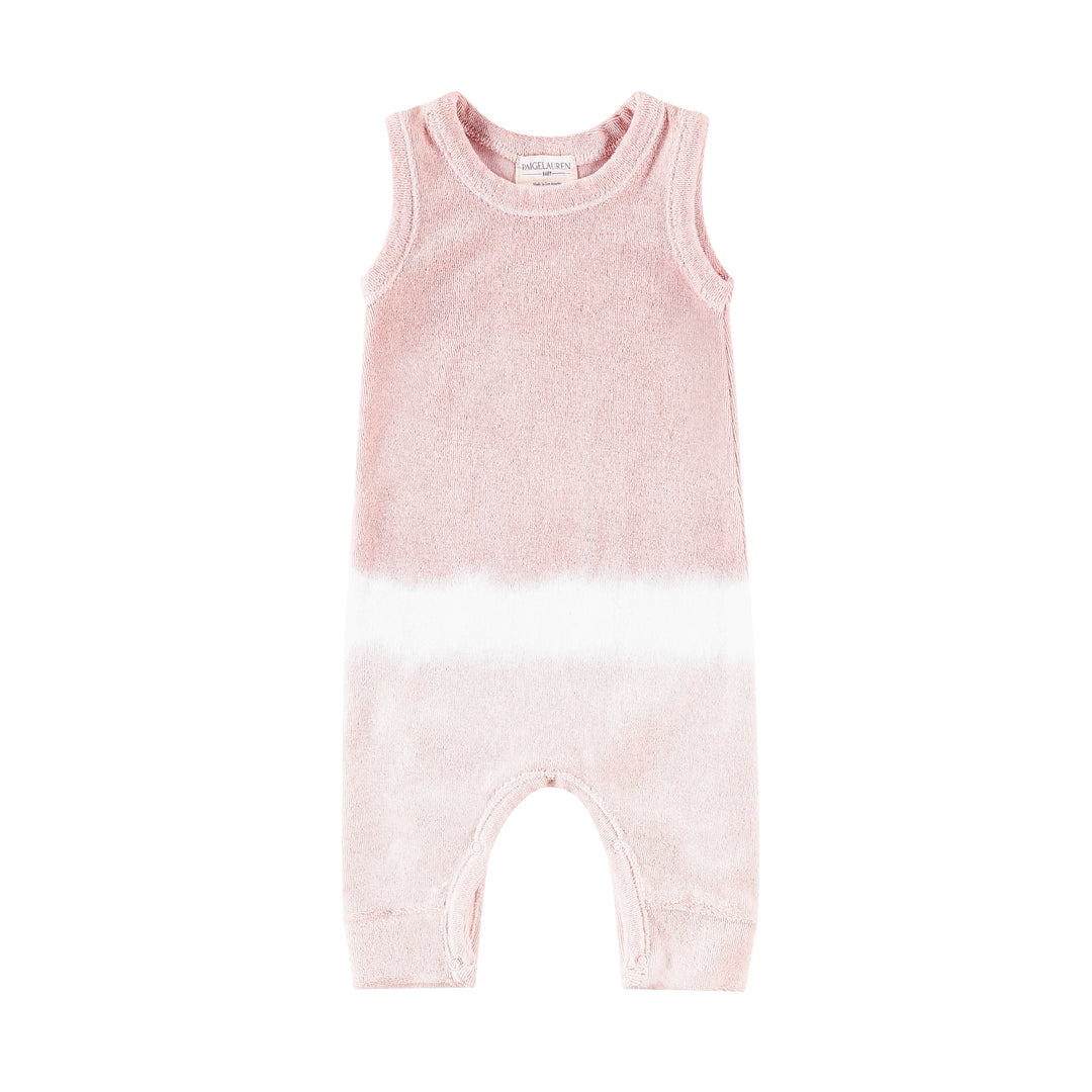 Dip Dye Loop Terry Tank Romper