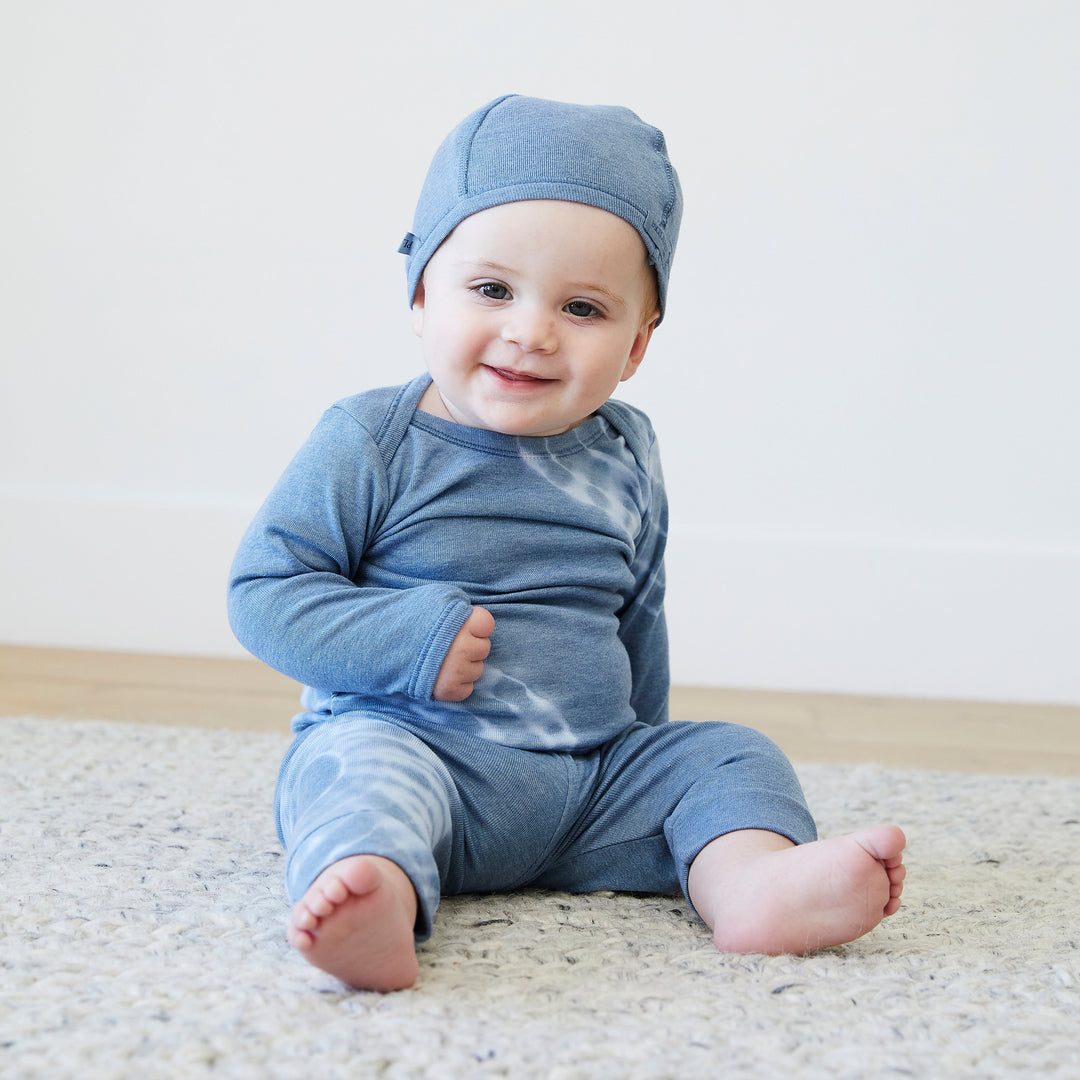 Eco Tie Dye Ribbed Beanie, Tee and Legging Sets