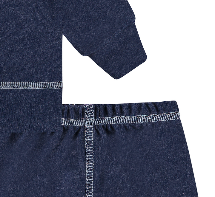 Eco-Lightweight Hacci Pullover and Pant Loungewear Sets