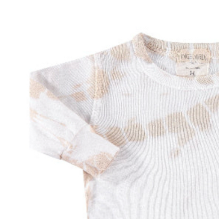 Tie Dye Rib Pullover and Pant Sets