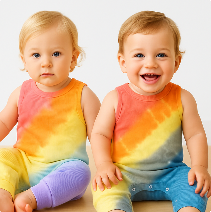 2x1 Rainbow Tank Overall