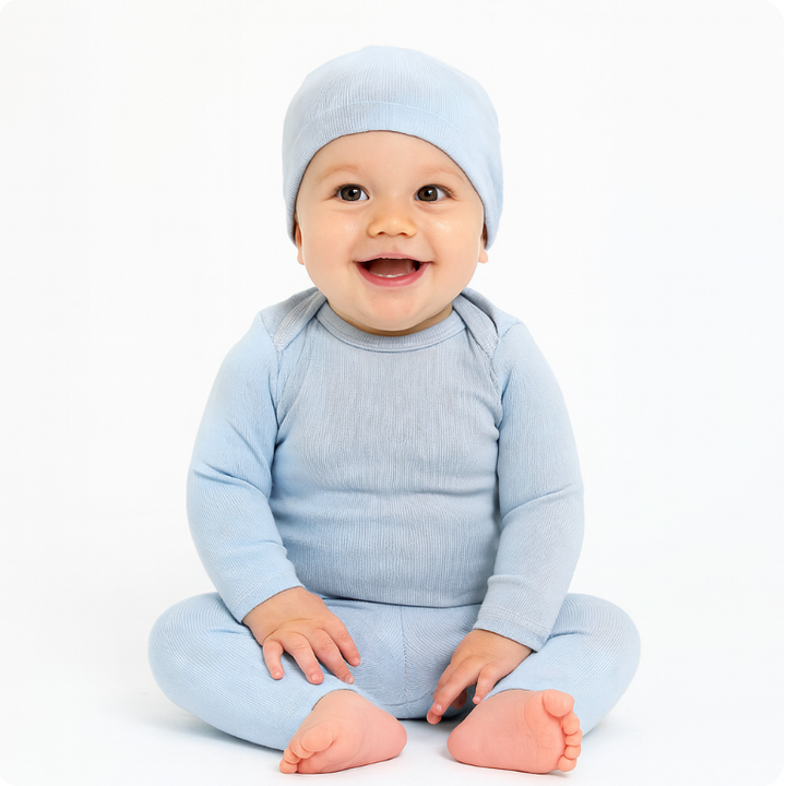 Eco Tie Dye Ribbed Beanie, Lap Tee and Legging Sets