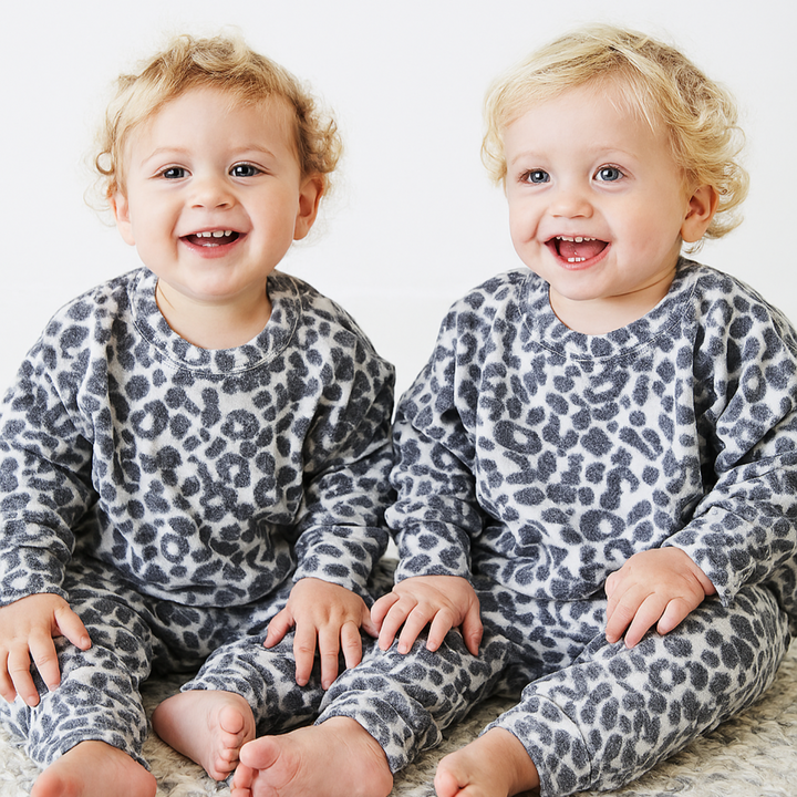 Eco-Animal Fuzzy Loungewear Sets