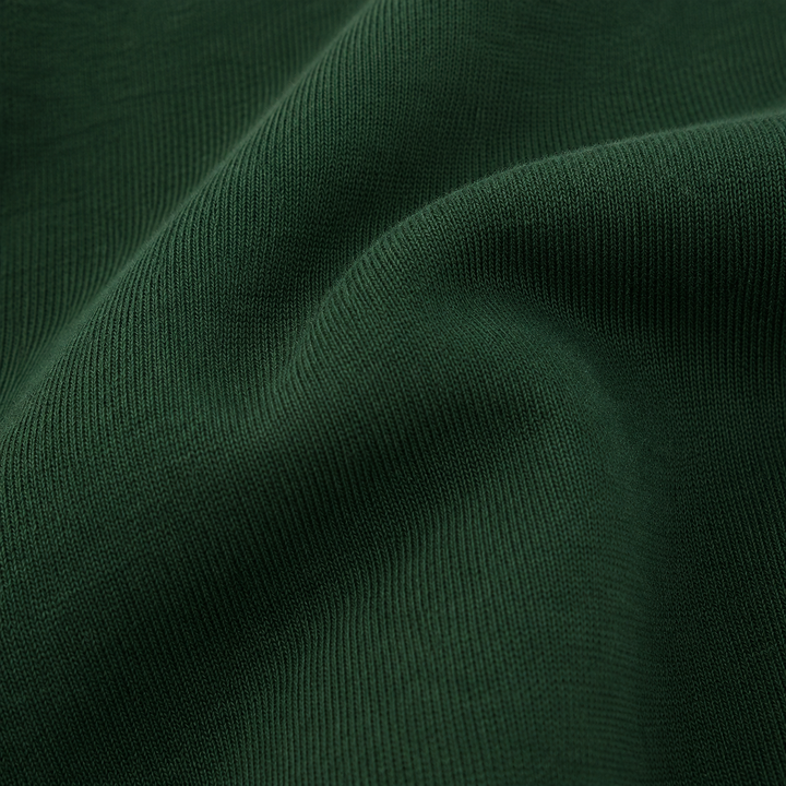 Close-up of the ultra-soft brushed fleece fabric on the PAIGELAUREN Fleece Sweatshirt Raglan Romper