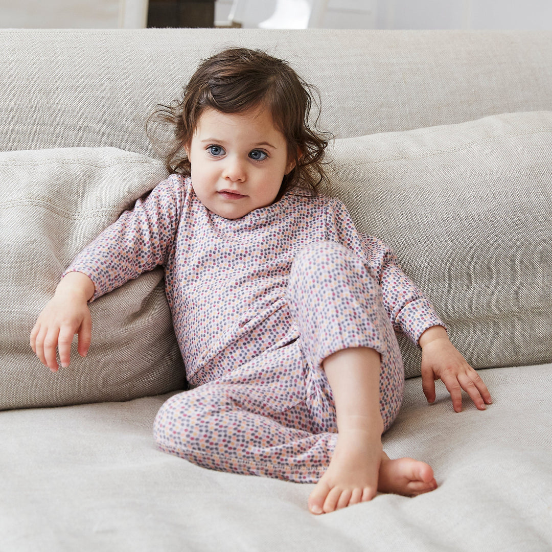 Kid Eco-Hacci PolkaDot Pullover and Pant