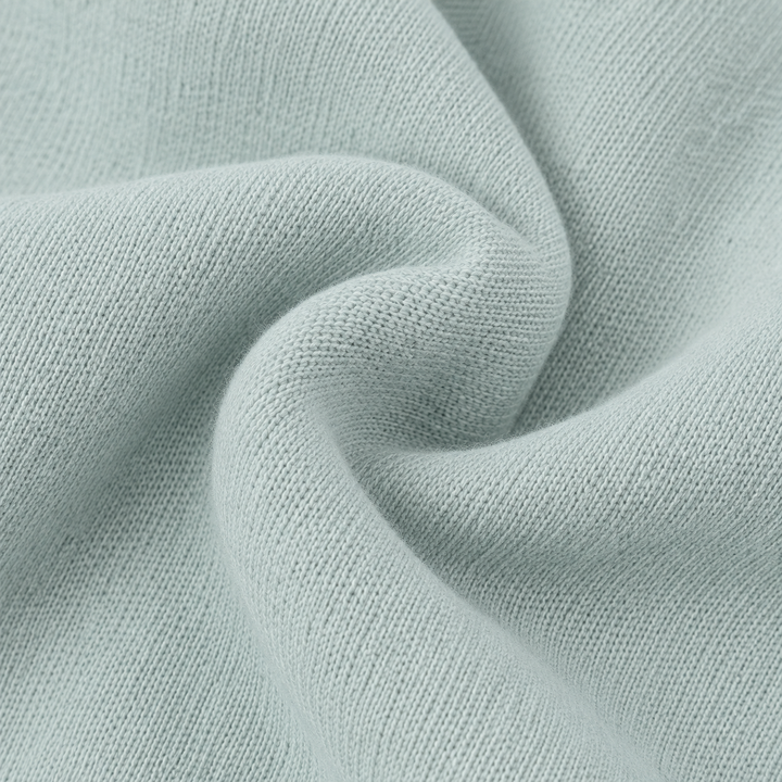 Close-up of ultra-soft PAIGELAUREN Sage Sherpa fabric