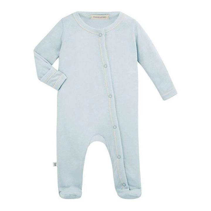 Baby Superfine Jersey Footie Pajamas-Layette