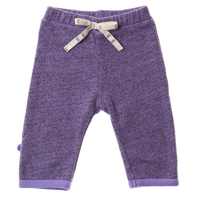 Baby Speckled French Terry Track Pant-Desert | Purple | Front