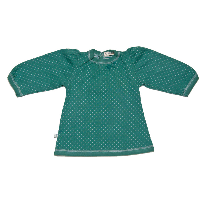 Baby Long Sleeve Dress-Gems | Emerald