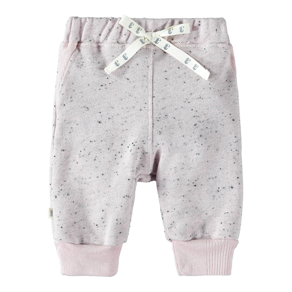 Baby Track Pants-Planet | Light Pink
