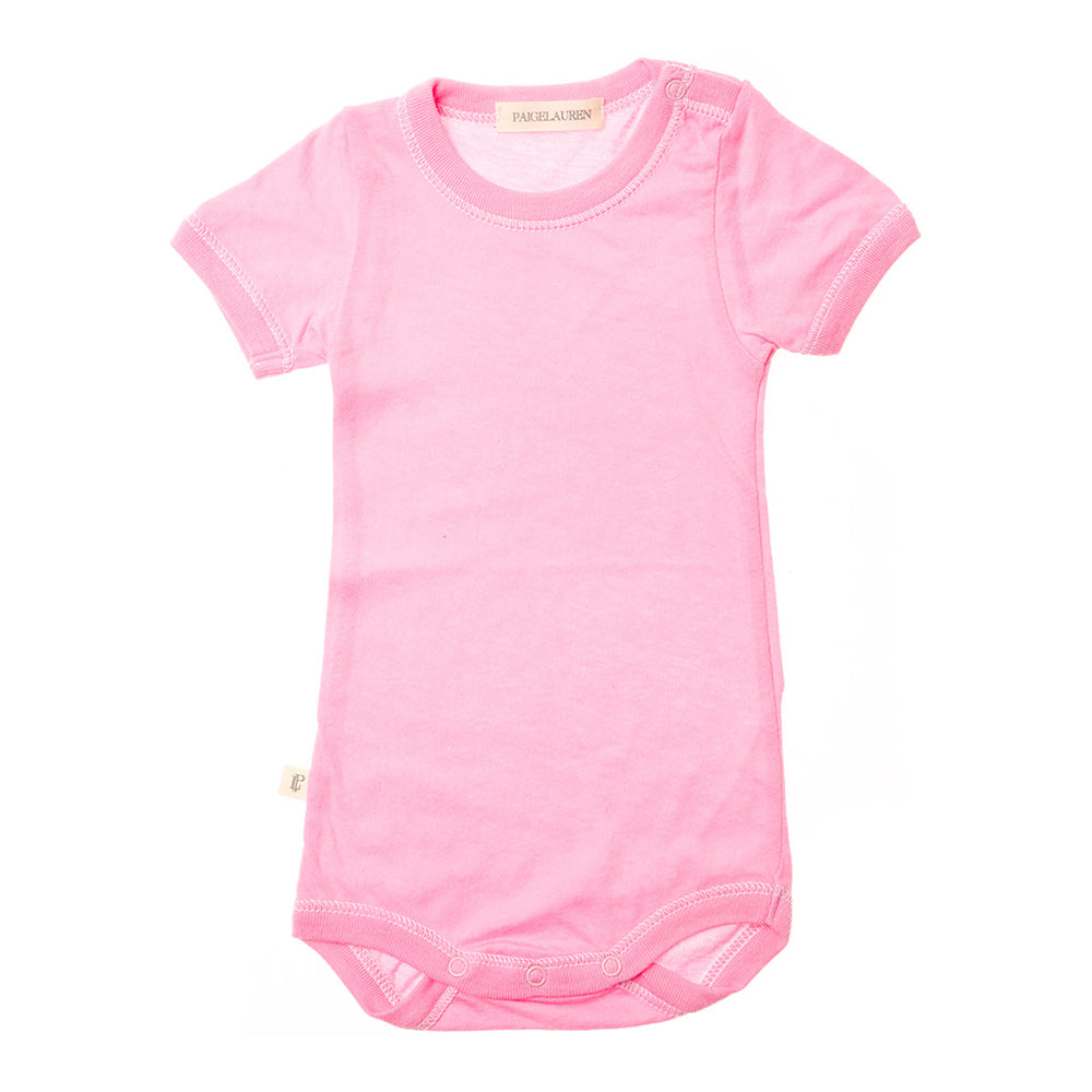 Baby S/S Bodysuit-Arts | Pink