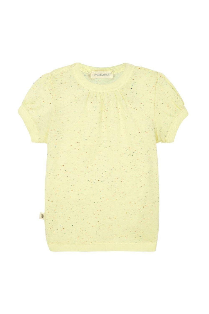 Baby Tunic Confetti-Sorbet | 0-3m | Lemon Yellow